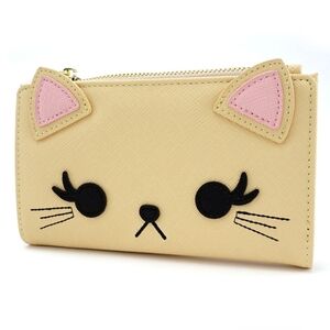 Loungefly ❤️ Logo Cat Face Wallet